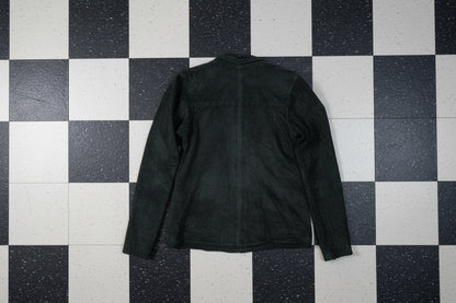 Chemise en daim noir – BY SARAH LANG