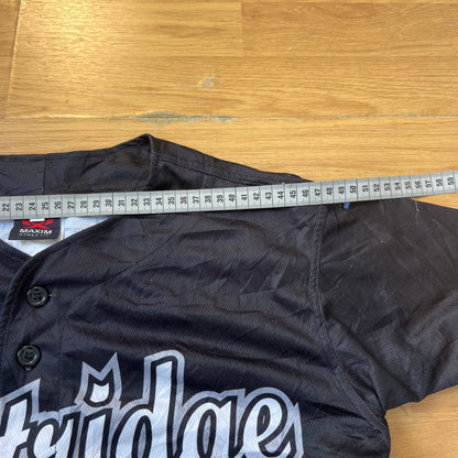 T-shirt baseball noir - Taille M