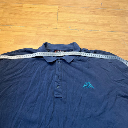 Polo bleu foncé - Kappa - Taille XXXXL
