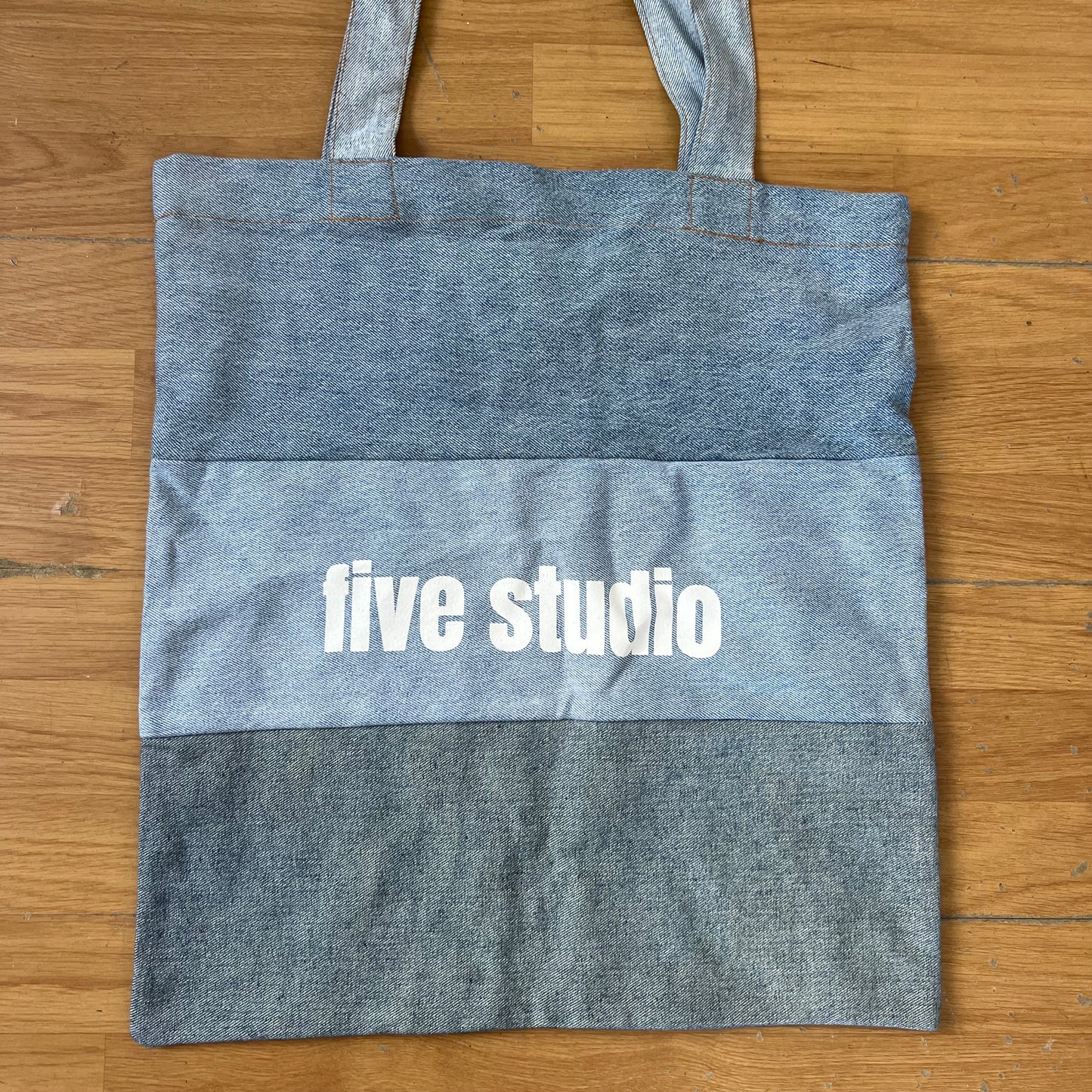 Sac tote bag en denim - Five Studio by SARLOTTE