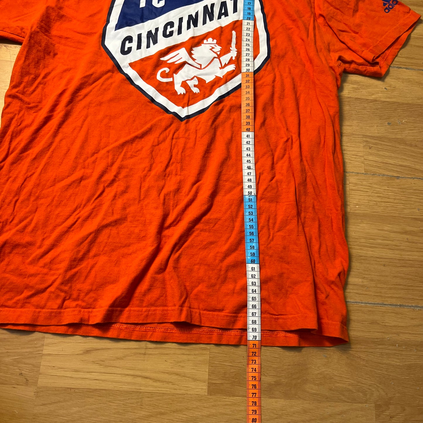 T-shirt orange - Adidas - Taille L