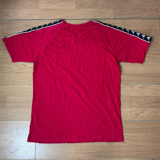 T-shirt Kappa – Taille L (coton, rouge)