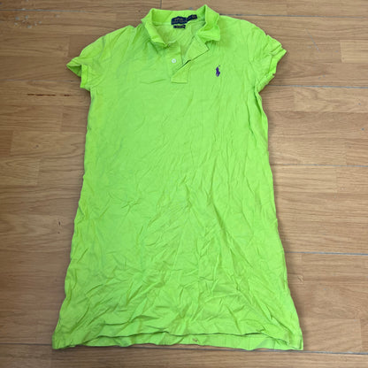 Robe-polo néon vert - Ralph Lauren - Taille S