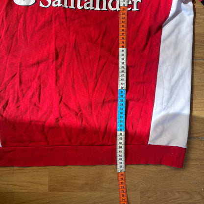 Sweat quarter-zip Ferrari rouge et blanc - Puma - Taille M