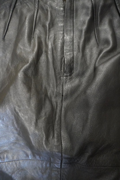 Jupe Longue Cuir - by BÉATRICE