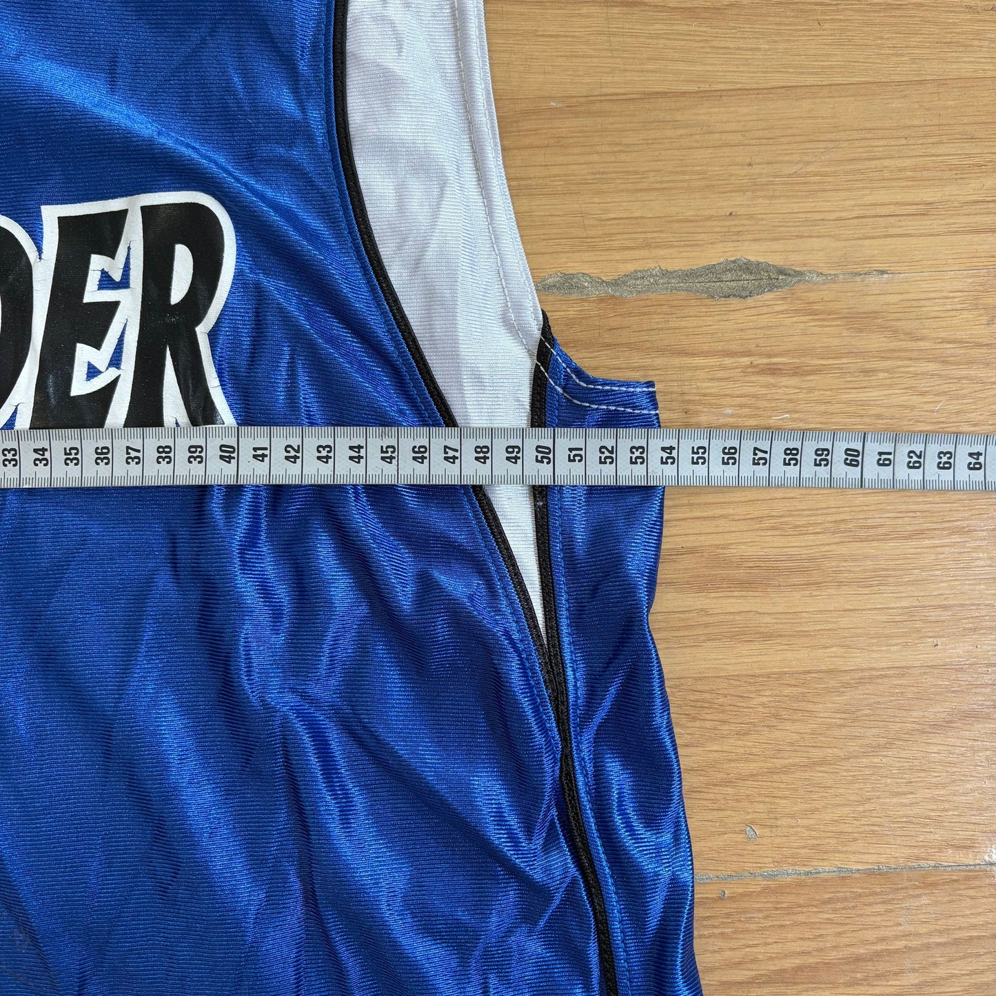 Maillot de basketball bleu Alleson Athletic – Taille L