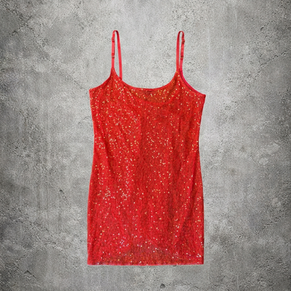 Robe mini orange - Taille M