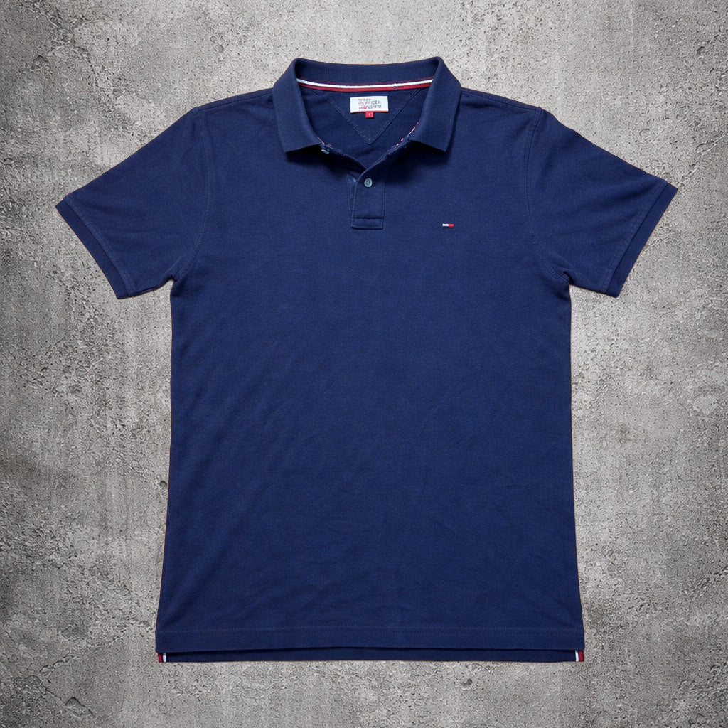Polo bleu foncé Tommy Hilfiger – Taille – L