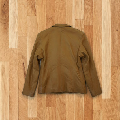 Blazer En Cuir - by BEATRICE