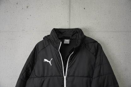 Veste matelassée noire PUMA – taille S (convient M, oversize)