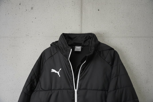 Veste matelassée noire PUMA – taille S (convient M, oversize)