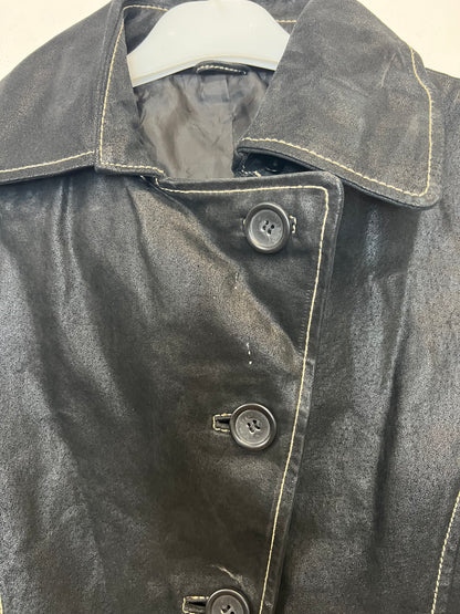 Manteau Long Cuir - by BÉATRICE