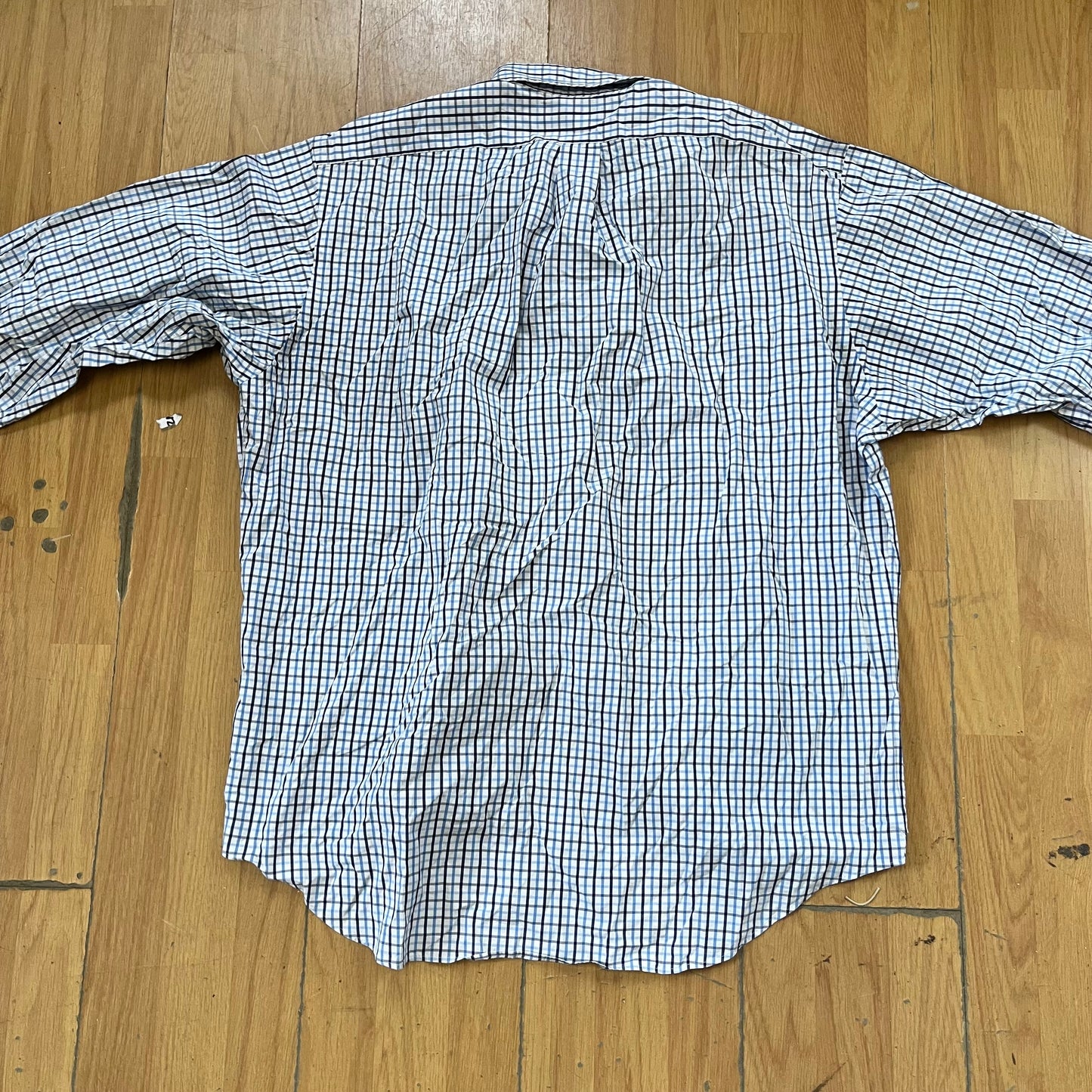 Chemise Ralph Lauren blanche à carreaux