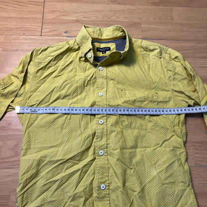 Chemise jaune moutarde - Candry Fantasy - Taille M