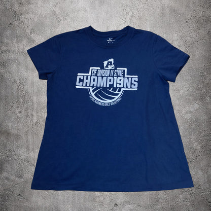 T-shirt bleu foncé - Nike - Taille L
