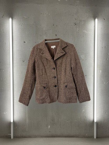 Blazer marron chiné – By Jonathan