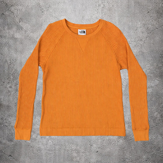 Pull orange The North Face femme – Taille L