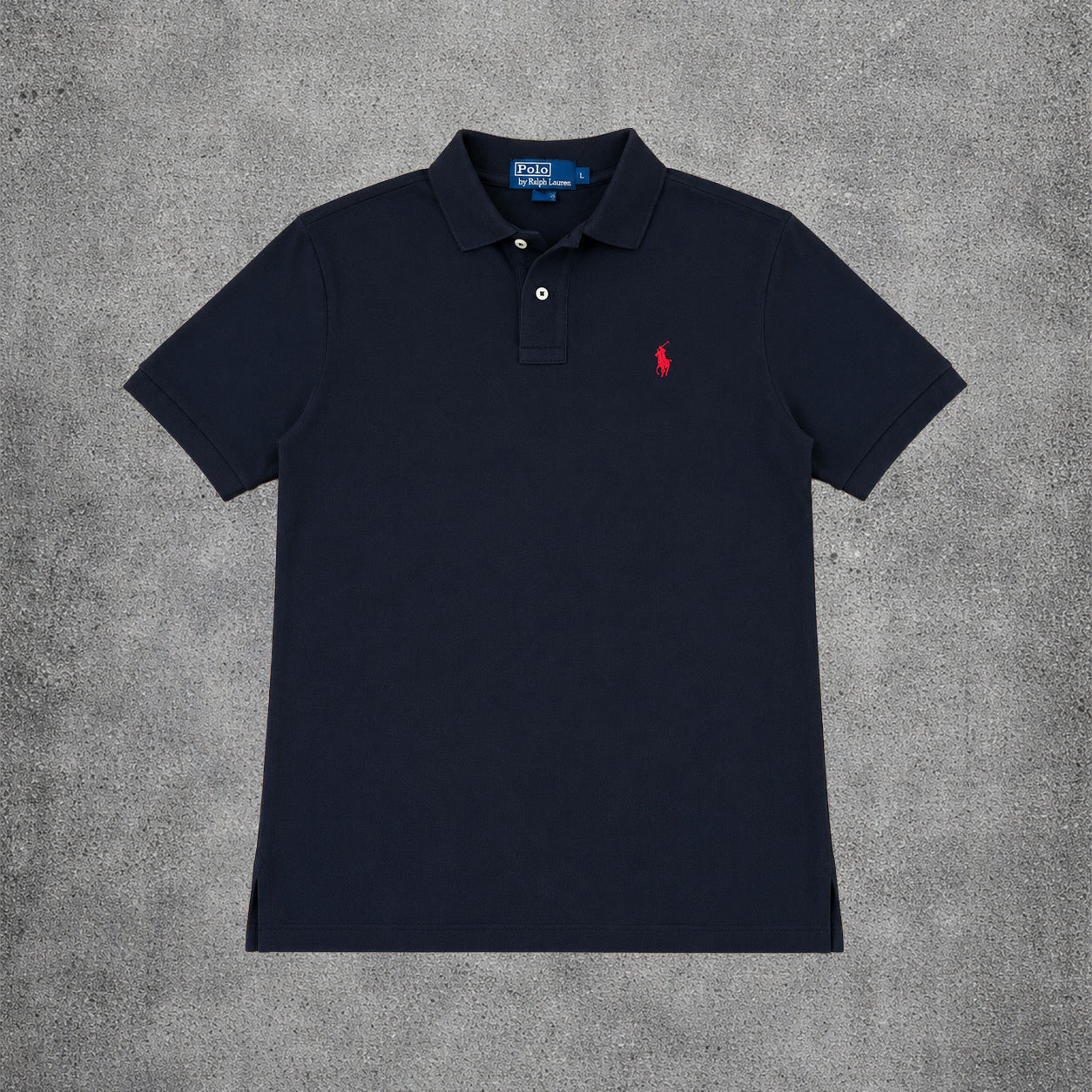 Polo noir - Ralph Lauren - Taille L