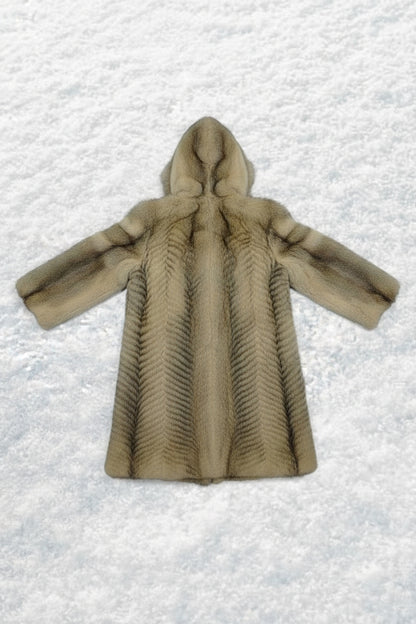 Cozy Luxe Hooded Fur Coat – by MANDY CHERIE