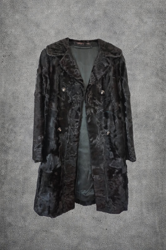 Manteau fourrure noir – Taille – M