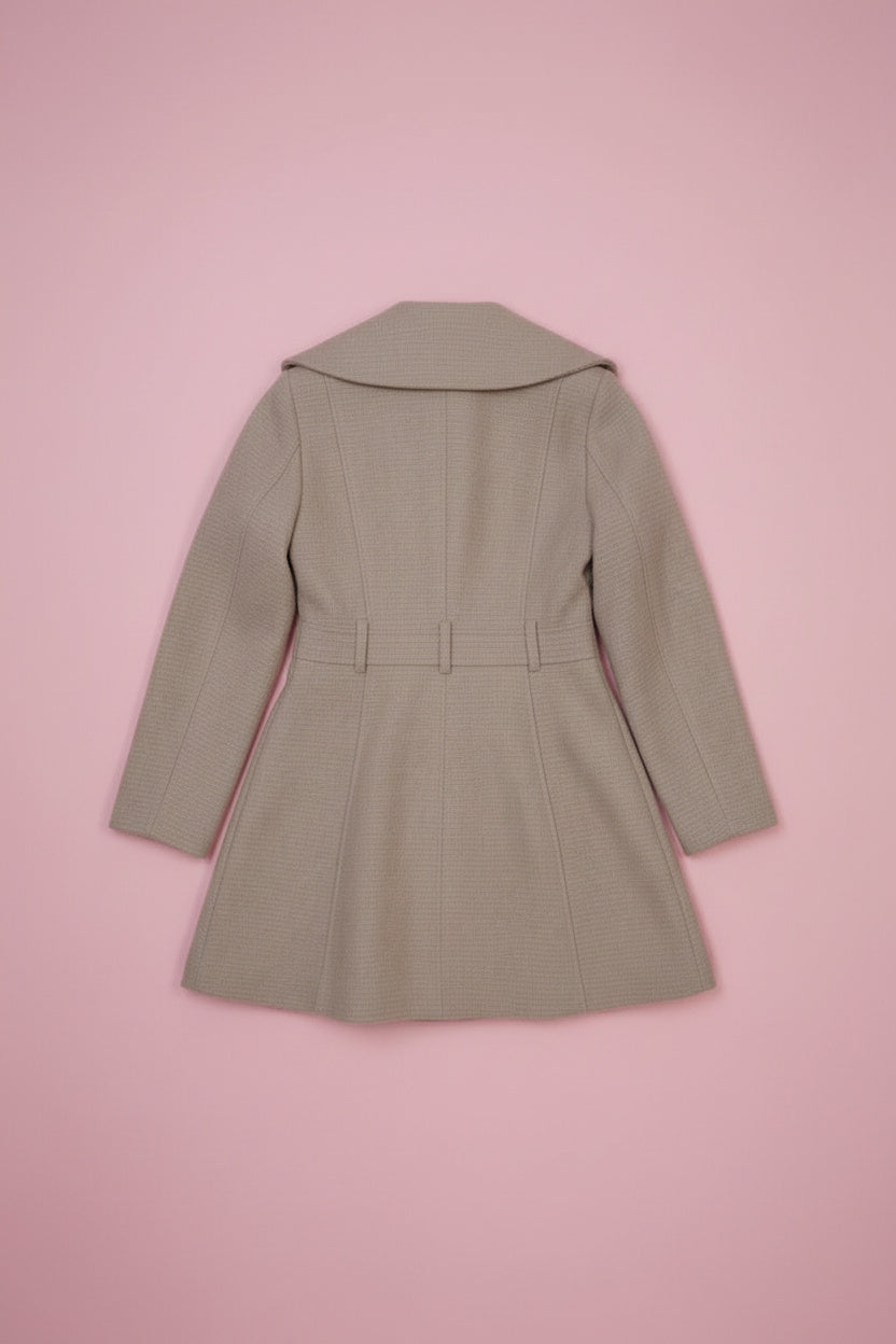 Manteau pastel rose tendance – by Zainab