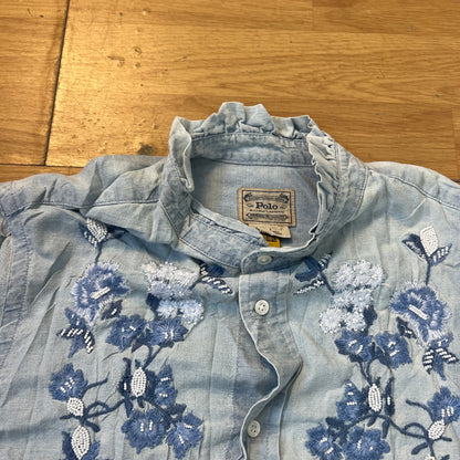 Chemise en denim femme - Ralph Lauren - Taille 8