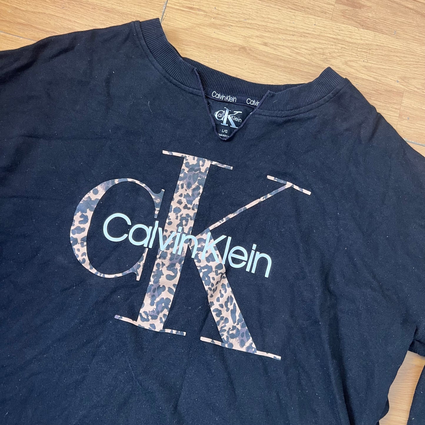 Sweat noir - Calvin Klein - Taille L