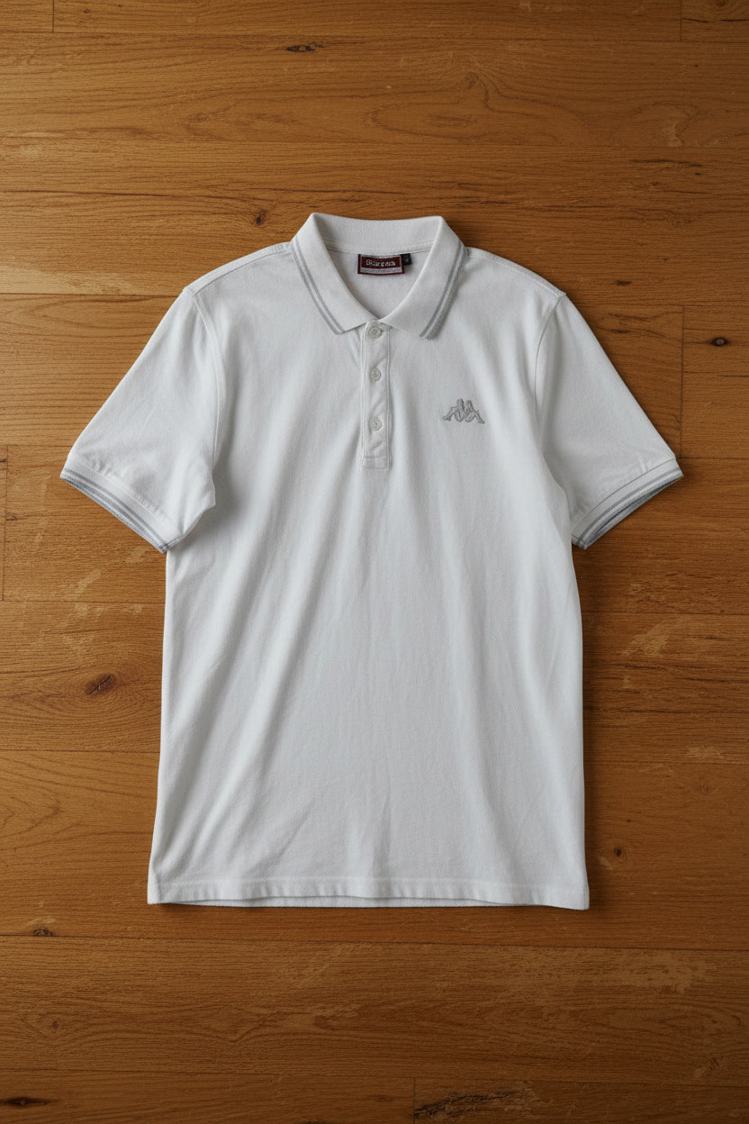Polo blanc Kappa – SS.CARMEN