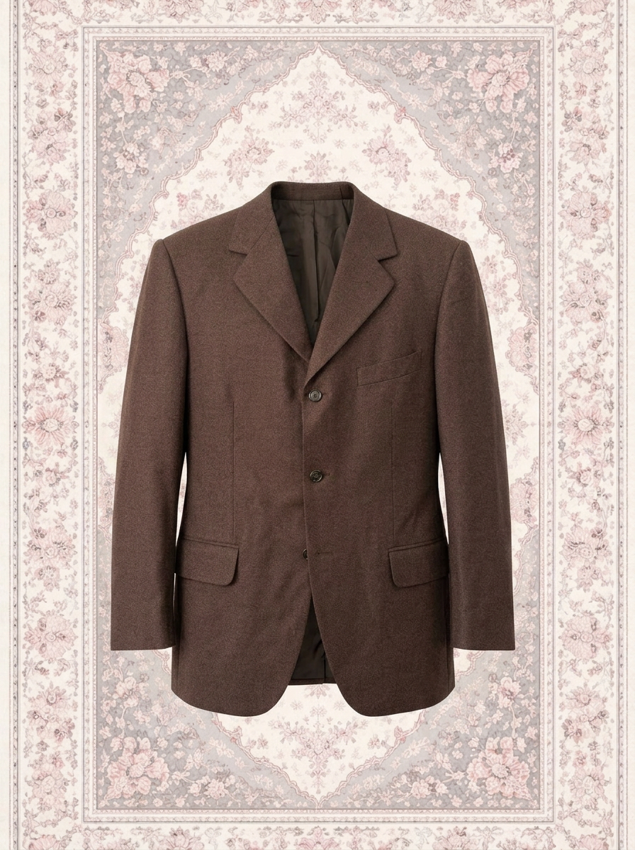 Veste de costume marron foncé – By Iasmine