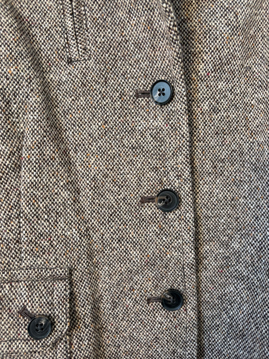 Blazer marron chiné – By Jonathan