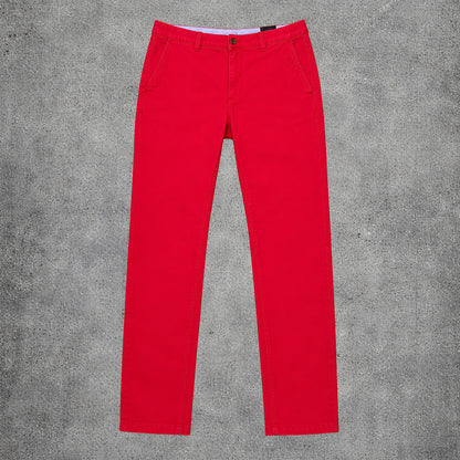 Pantalon rouge regular fit - Tommy Hilfiger - Taille 4