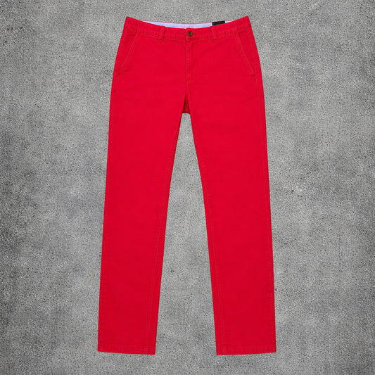 Pantalon rouge regular fit - Tommy Hilfiger - Taille 4