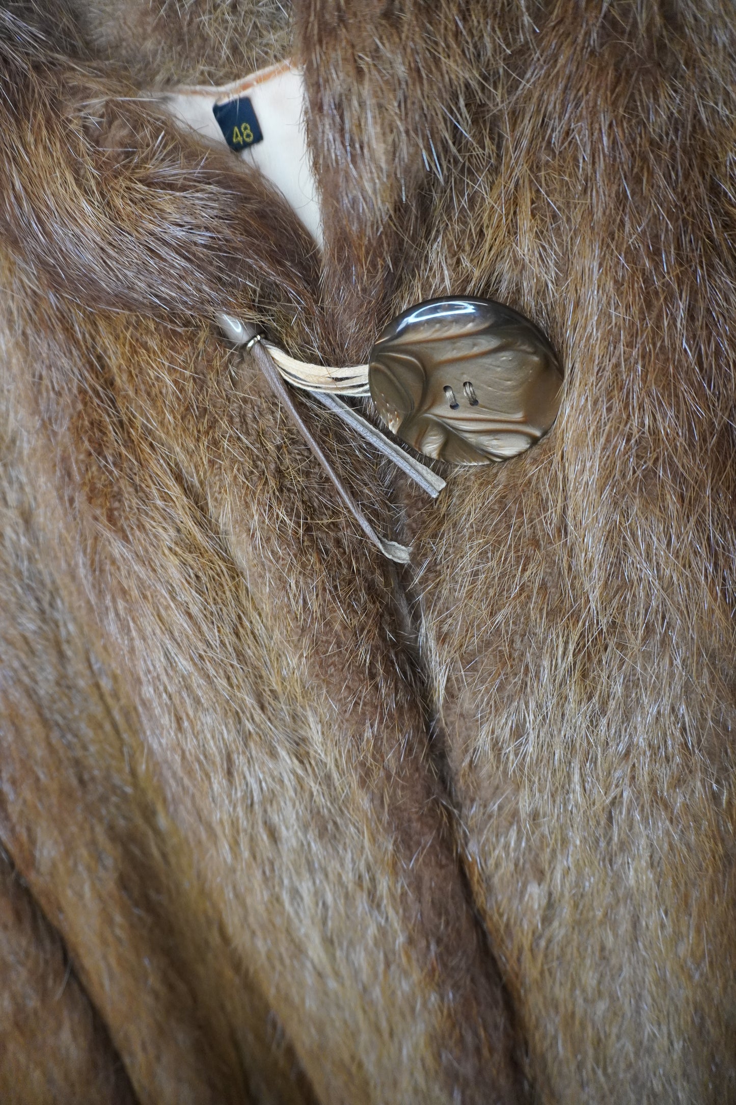 Manteau De Fourrure - by PLAN.BEE - Taille : XL