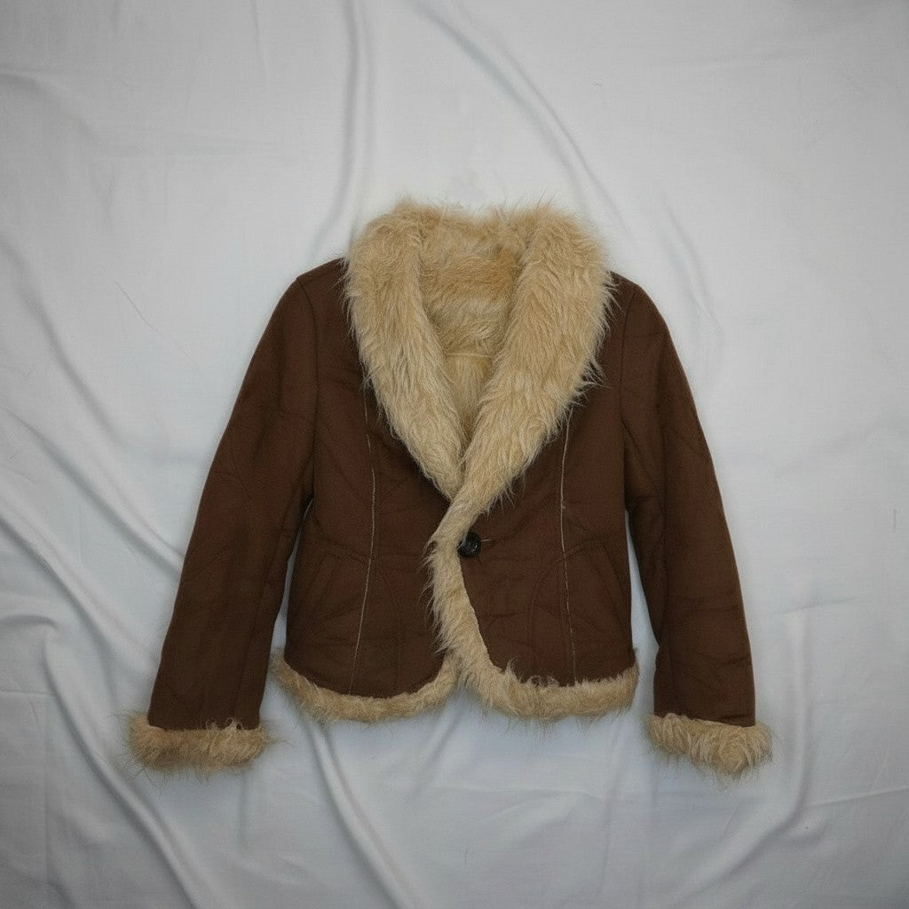 Veste Effet Cuir - by PLAN.BEE - Taille : M