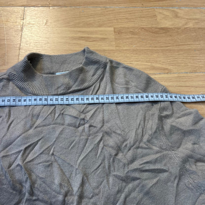 Pull col roulé marron clair - M.J. Carroll - Taille XL