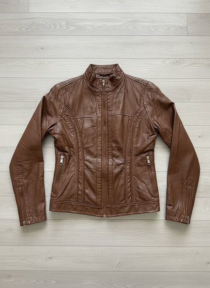 Veste Effet Cuir - by BÉATRICE