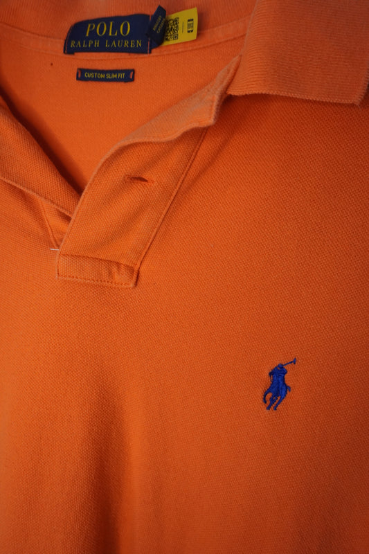 Polo orange Ralph Lauren – Taille – L
