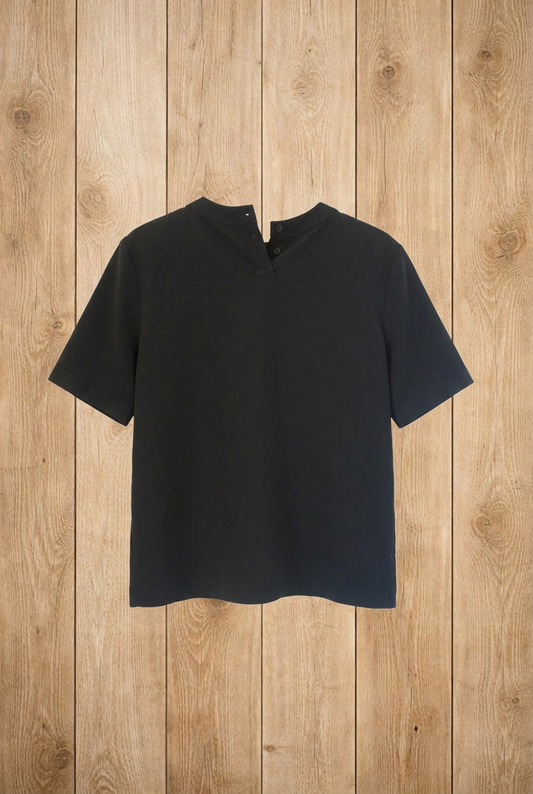 Top noir demi-manches – by Béatrice