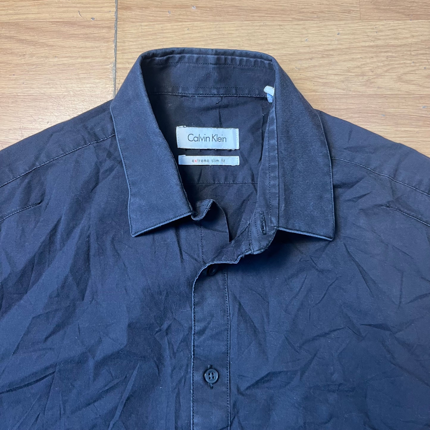 Chemise noire - Calvin Klein - Taille 32/33 (femme)