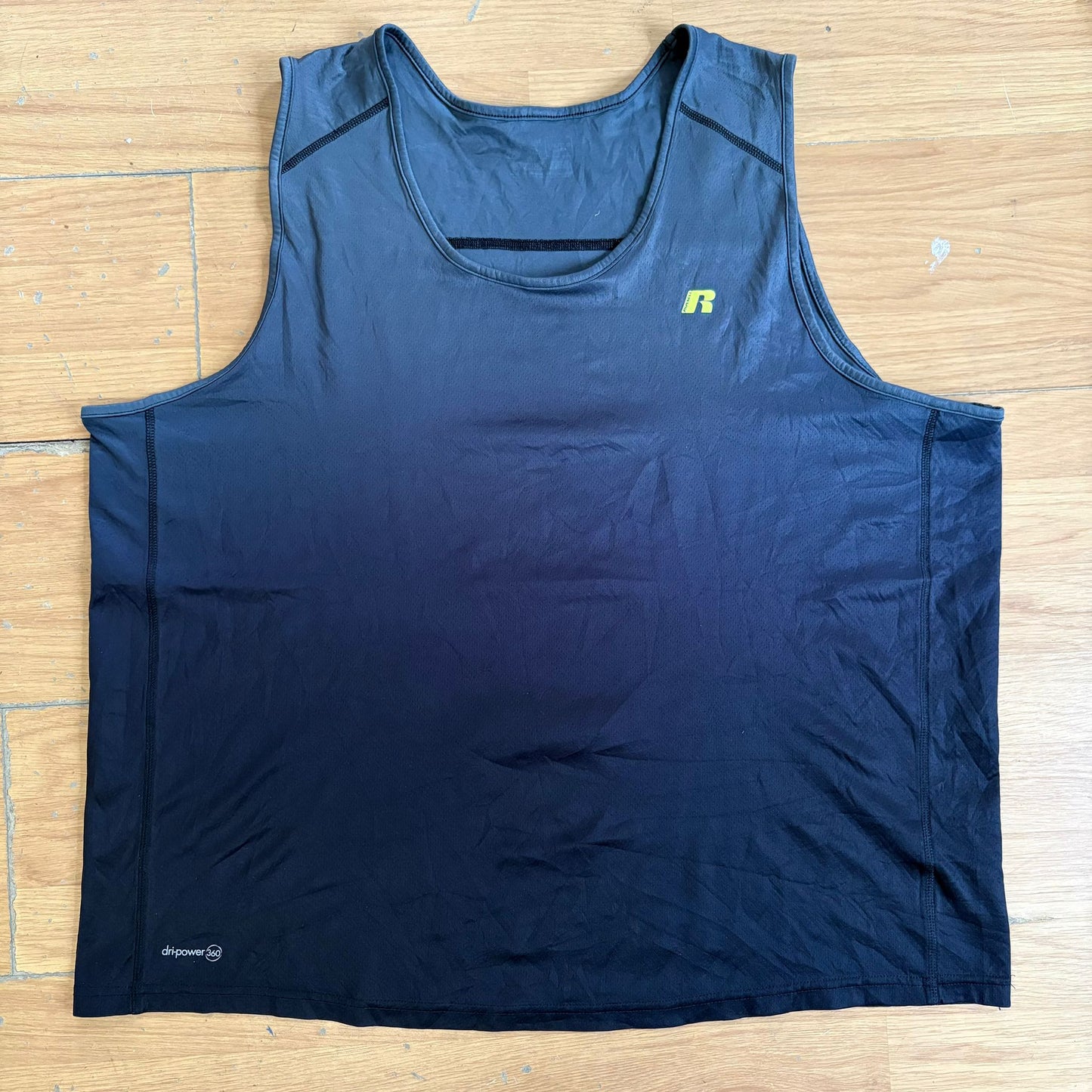Maillot de basketball gris Russell – Taille XXL (estimée)