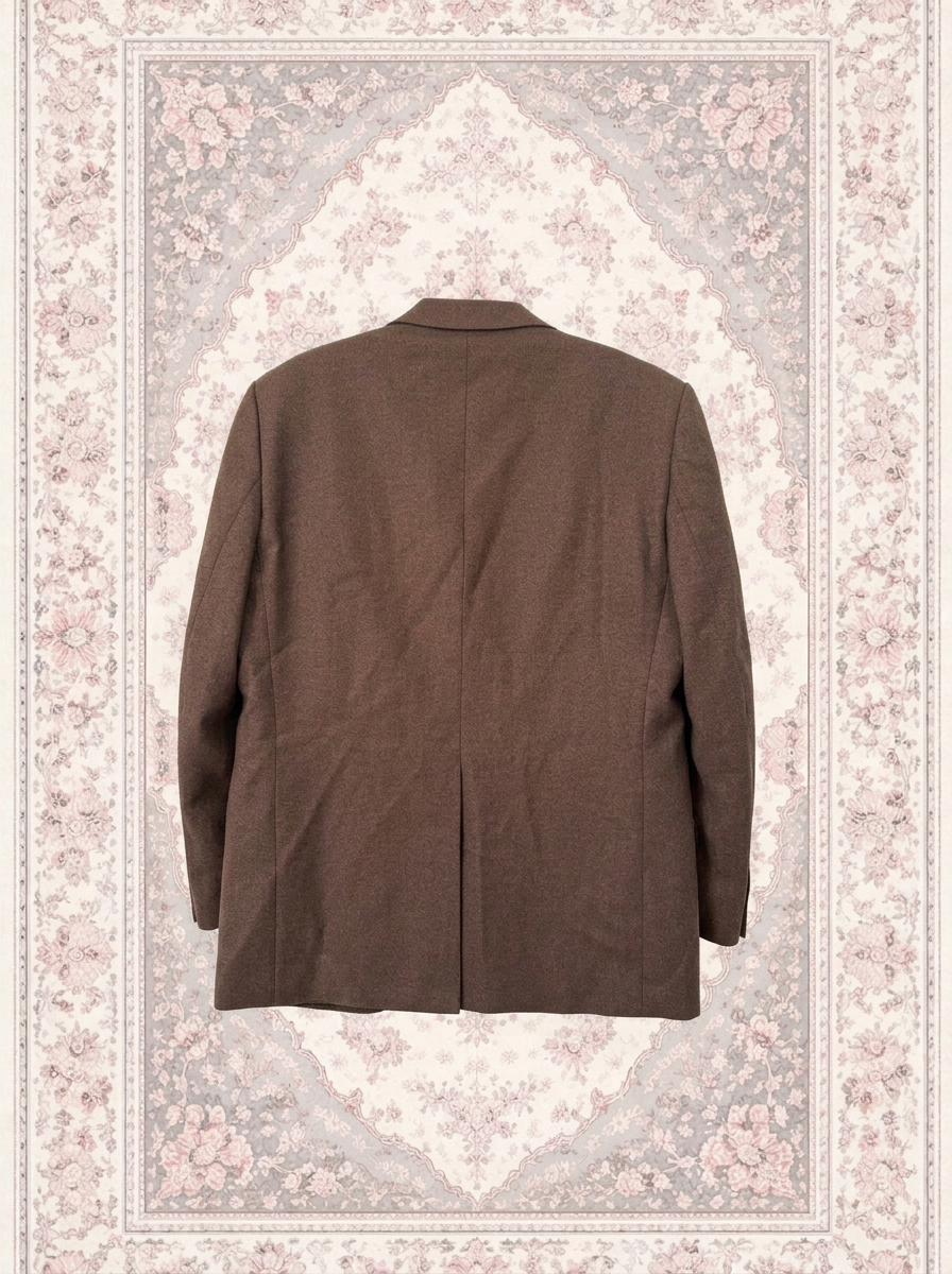 Veste de costume marron foncé – By Iasmine