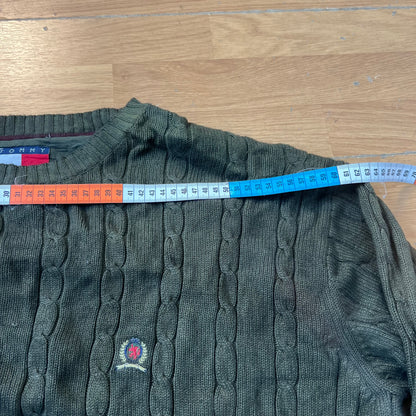 Pull vert foncé - Tommy Hilfiger - Taille XL
