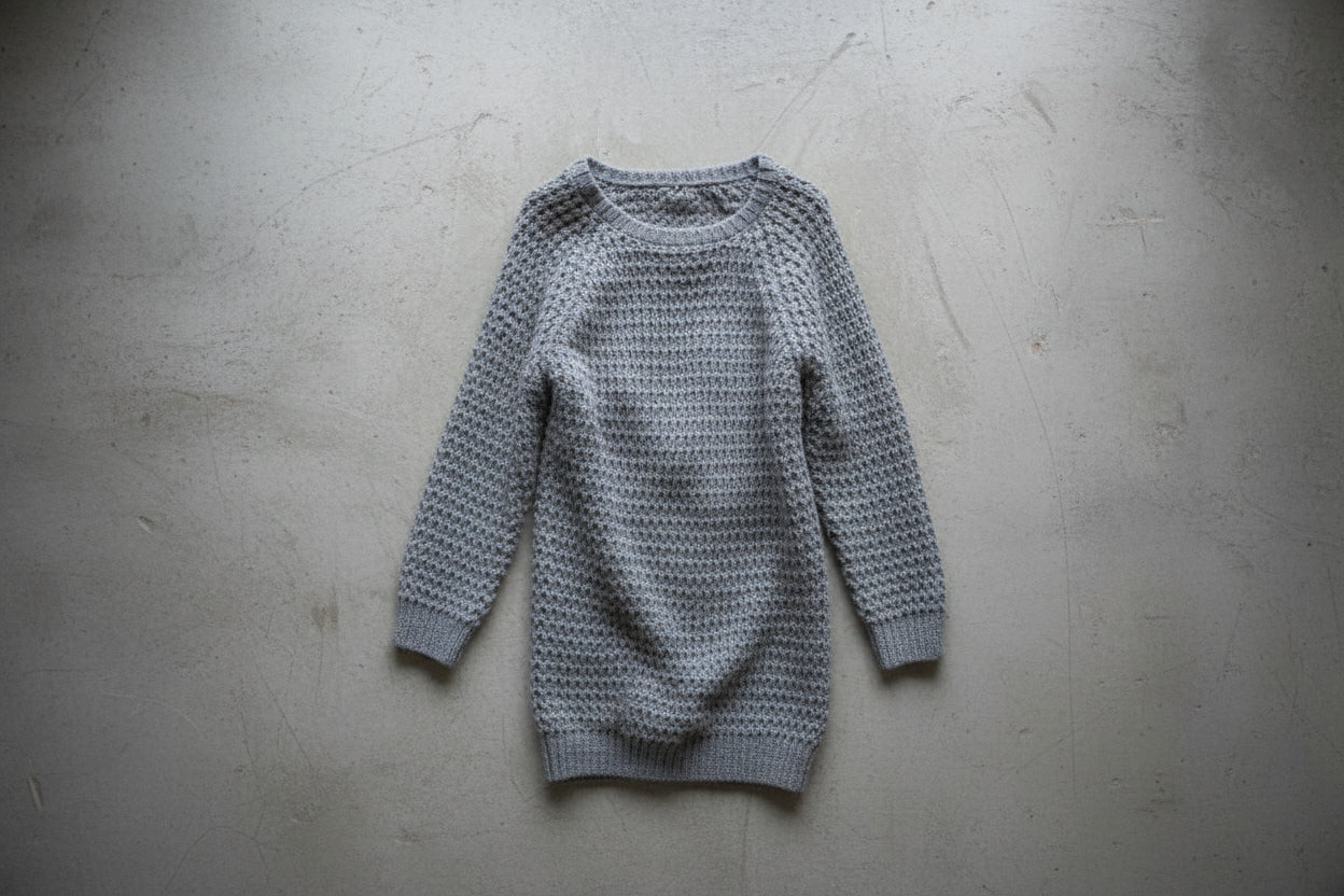 Pull gris basique – by Zainab