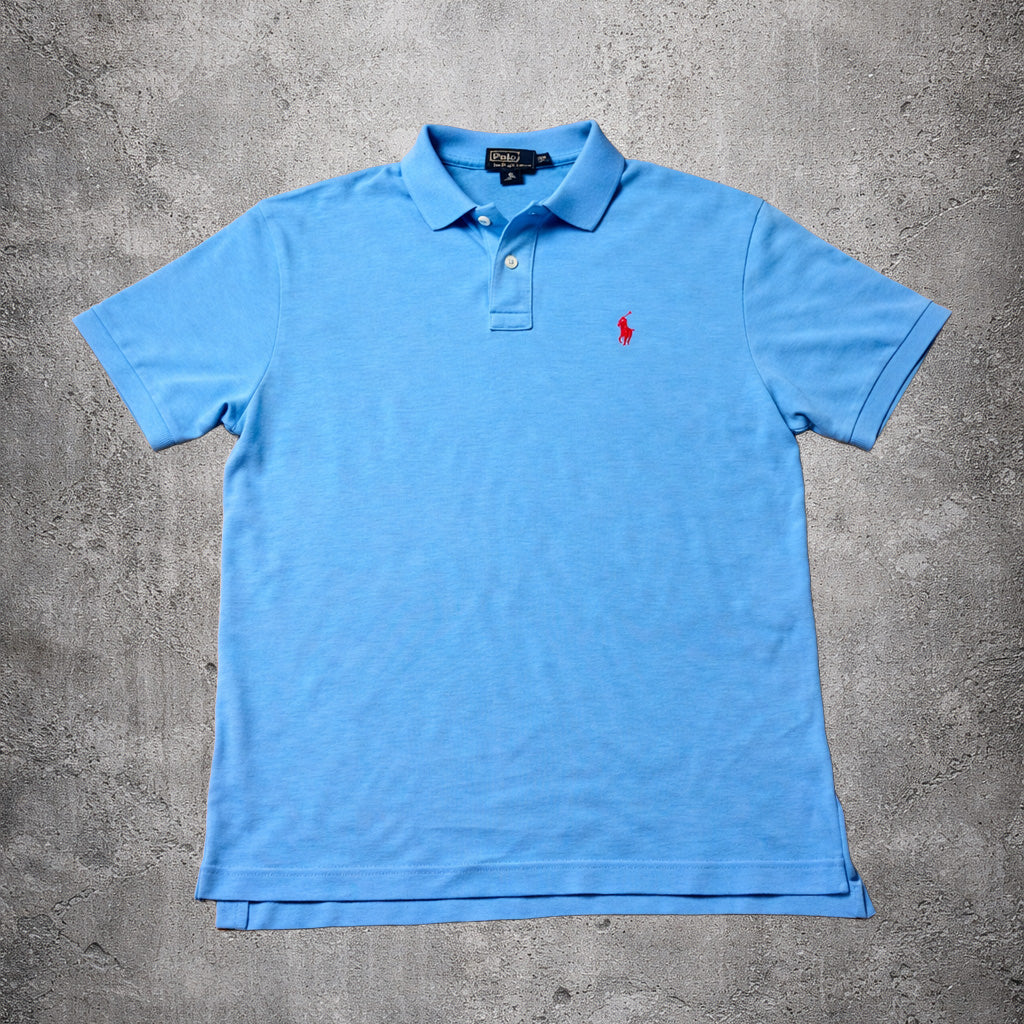 Polo bleu aqua Ralph Lauren – Taille – XXL