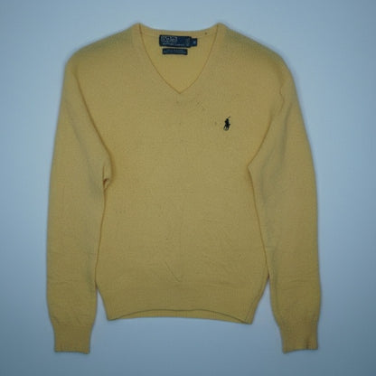 Pull jaune citron en laine d’agneau – BY PRMEC