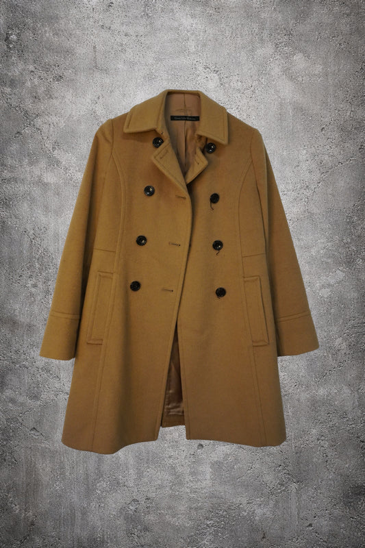 Veste imitation laine marron clair Free Label – Taille – M