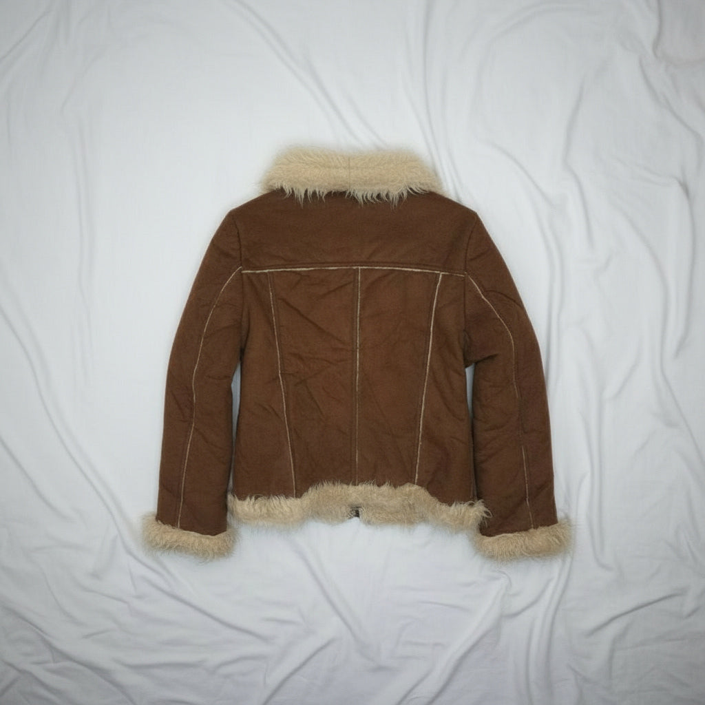 Veste Effet Cuir - by PLAN.BEE - Taille : M