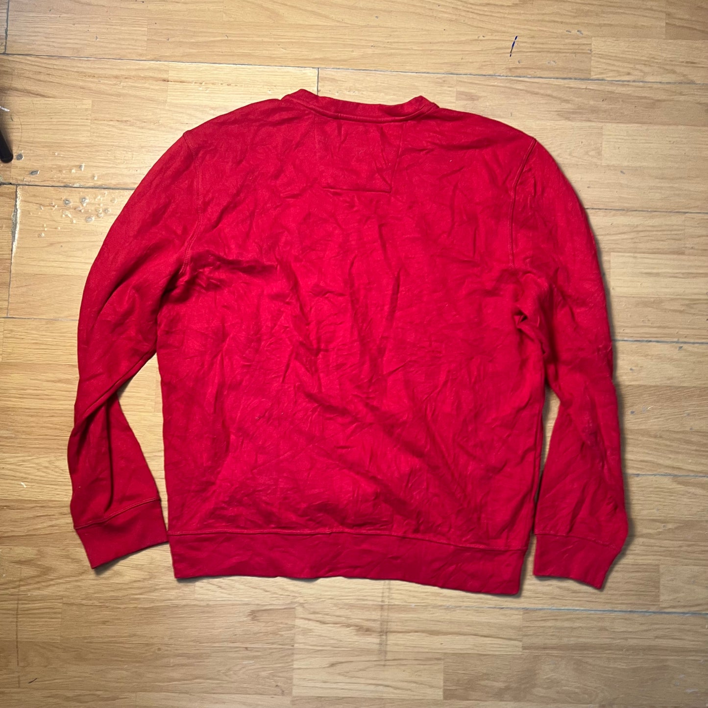 Sweat rouge sans capuche - Nautica - Taille L