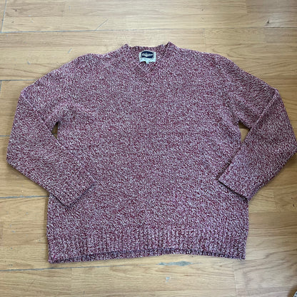 Pull Delaveine rouge – Taille XL