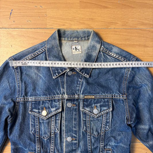 Veste en denim bleu - Calvin Klein - Taille M